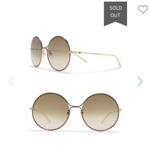 58mm Round Sunglasses